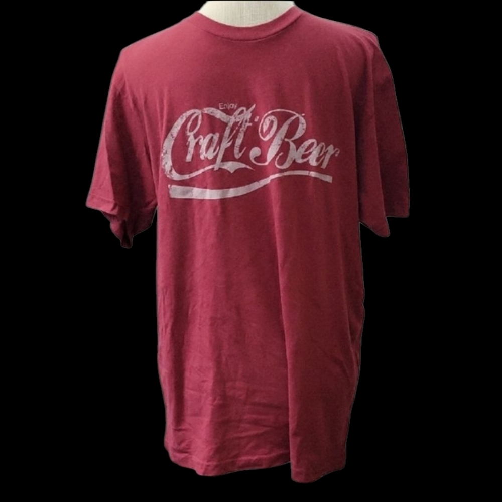 Next Level Craft Beer Red T-Shirt